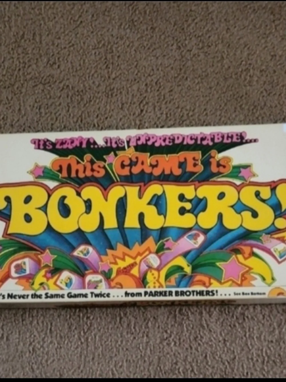 Bonkers! Vintage Game Box